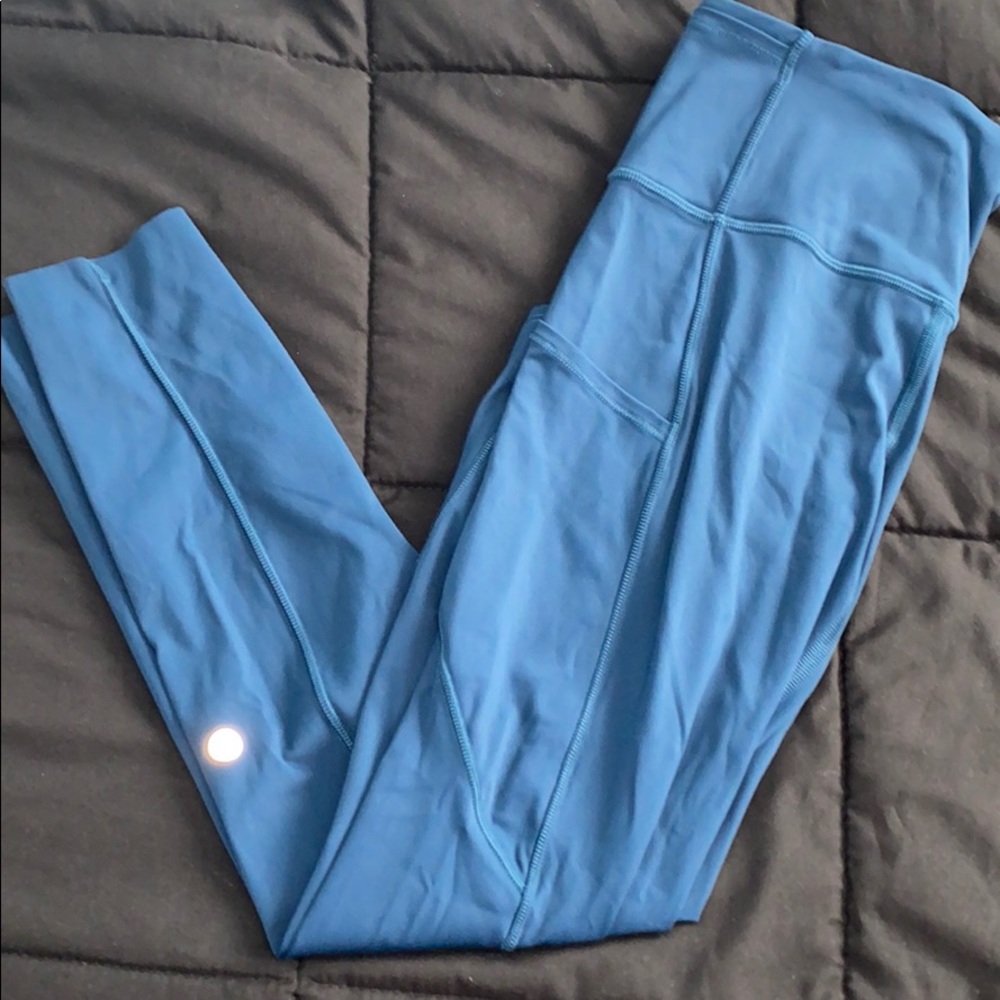 LULULEMON FAST AND FREE 25’ LEGGINGS